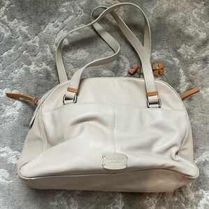 Radley London Cream Leather Shoulder Bag